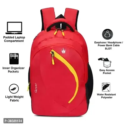 Classic Modern Polyester Laptop Backpack-thumb0