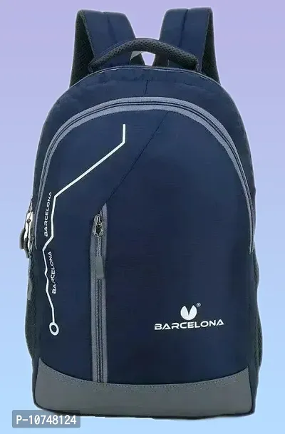 Unique Barcelona Polyester Backpack with Rain Cover-thumb4
