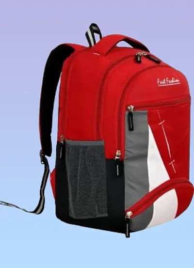 Classic Polyester Laptop Backpack For Office School Travel