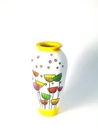 Hand-Painted Multicolored Vase 8 for home decor,table,office,gift item,living room-thumb1