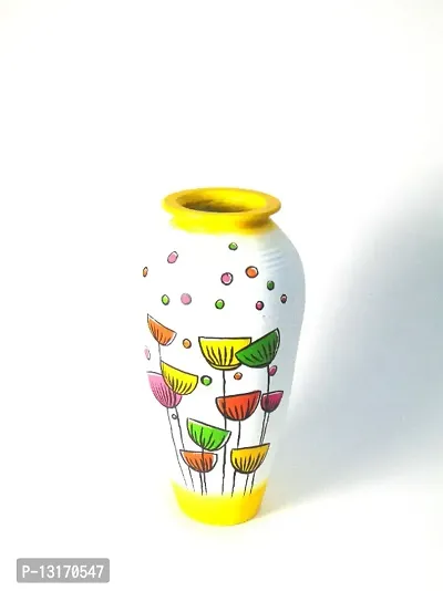 Hand-Painted Multicolored Vase 8 for home decor,table,office,gift item,living room-thumb2