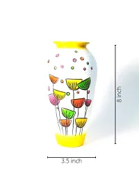 Hand-Painted Multicolored Vase 8 for home decor,table,office,gift item,living room-thumb2