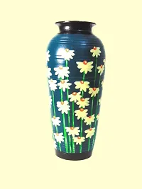 Mini flower Sticks Green Vase 8 for home decor,table,office,gift item,living room-thumb1