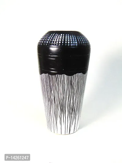 Black and white modern vase-thumb4