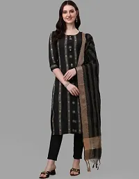 Classic Cotton Printed Dress Material with Dupatta for Women-thumb1