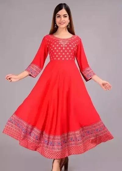 Beautiful Rayon Kurti For Women