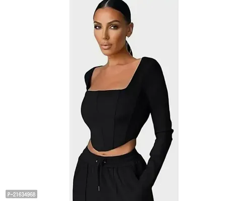 Stylish Fancy Designer Lycra Tops For Women