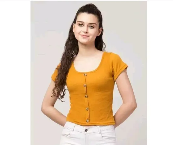 Elegant Lycra Top For Women