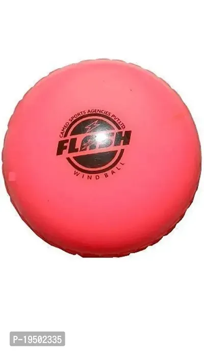 New Galaxy Flash Wind Ball Synthetic Soft Ball/ Rubber Cricket Pink-thumb0