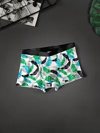 Stylish Nylon Printed Trunks for Men, Pack of 4-thumb3