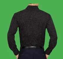 Reliable Black Cotton Long Sleeves Casual Shirts For Men-thumb1