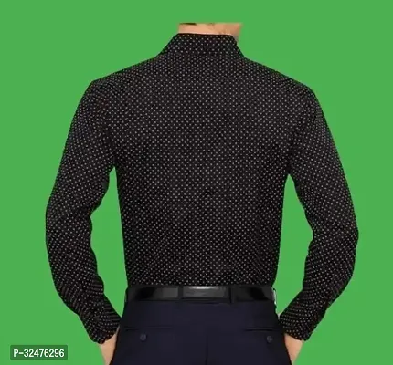 Reliable Black Cotton Long Sleeves Casual Shirts For Men-thumb2