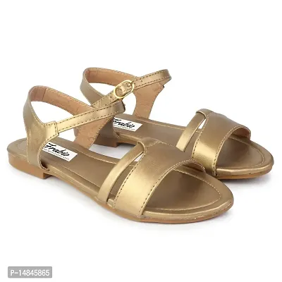 Aedee Women's Flat Sandals/Ankle Strap Flat/Sandal/Stylish women Sandal-thumb2