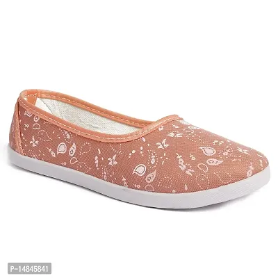 Aedee Women Casual Printed Bellie/Loafer for Women/Casual Jutti for Girls and Woman (FB-BLIE-105)
