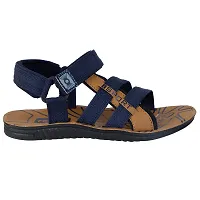 Aedee Men's Casual Dailywear Sandals/Indoor Outdoor Flip Flop Walking Sandals for Men (Nw3104-NAVY_9)-thumb1