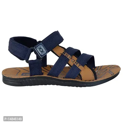 Aedee Men's Casual Dailywear Sandals/Indoor Outdoor Flip Flop Walking Sandals for Men (Nw3104-NAVY_9)-thumb2