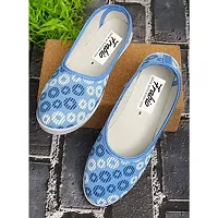 Aedee Women Casual Printed Bellie/Loafer for Women/Casual Jutti for Girls and Woman (B8-P)-thumb4