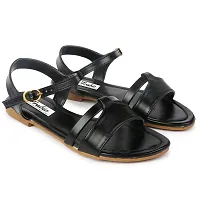 Aedee Women's Flat Sandals/Ankle Strap Flat/Sandal/Stylish women Sandal-thumb1