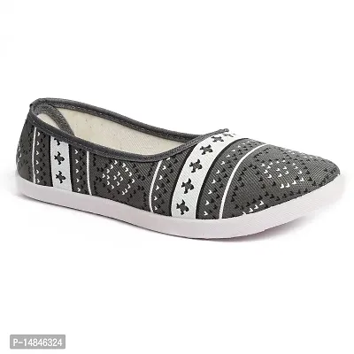Aedee Women's Casual Printed Bellie/Loafer for Women's/Shoes for Women's Stylish/Latest Bellie for Women's and Girls (104)-thumb0