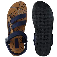 Aedee Men's Casual Dailywear Sandals/Indoor Outdoor Flip Flop Walking Sandals for Men (Nw3104-NAVY_9)-thumb3