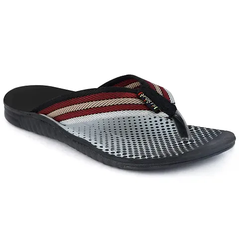 Aedee Mens Sport Flip-Flops Comfort Casual Thong Sandals II Chappal II Slipper For Boys (NW-HV-503-P)