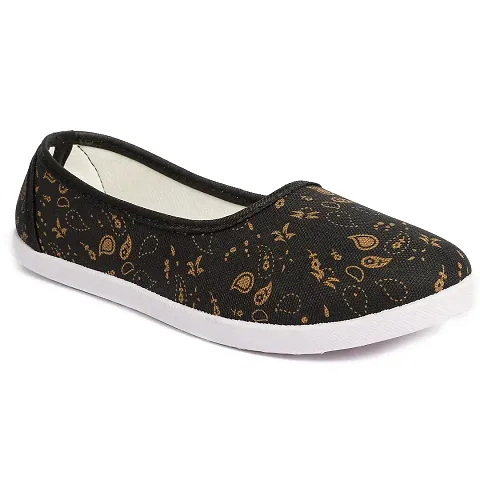 Aedee Women's Casual Printed Bellie/Loafer for Women's/Shoes for Women's Stylish/Latest Bellie for Women's and Girls (101)