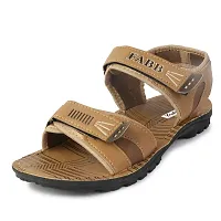 Aedee Men's Casual Leather Daily use Floater Sandal/Sports Sandal for Men's/Floaters for Men's Stylish (101)-thumb2