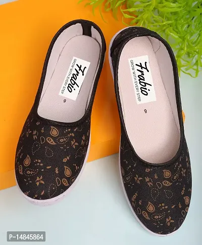 Aedee Women Casual Printed Bellie/Loafer for Women/Casual Jutti for Girls and Woman (FB-BLIE-105)-thumb2