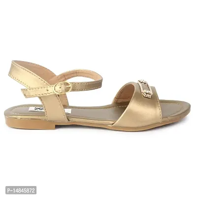 Buy online Beige Ankle Strap Sandals from flats for Women by W for ₹970 at  51% off | 2024 Limeroad.com