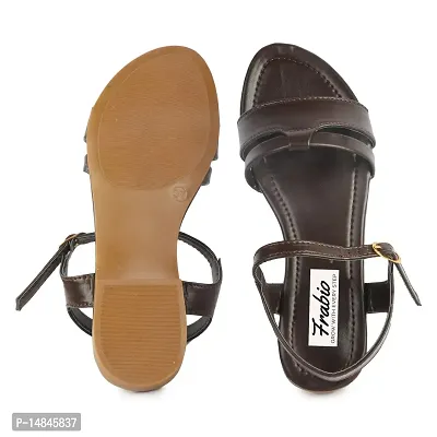 Aedee Women's Flat Sandals/Ankle Strap Flat/Sandal/Stylish women Sandal-thumb5