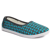 Aedee Women Casual Printed Bellie/Loafer for Women/Casual Jutti for Girls and Woman (B7-P)-thumb1