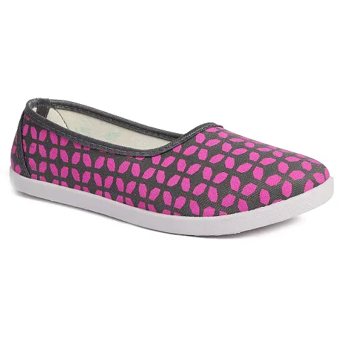 Aedee Women Casual Printed Bellie/Loafer for Women/Casual Jutti for Girls and Woman (FB-BLIE-106)