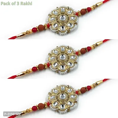 Rakhi Combo Pack of 3 rakhi for brothers-thumb0