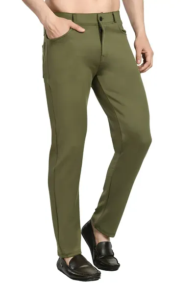 Menrsquo;s Casual Trousers Chinos pants | Slim Fit Stretchable | color