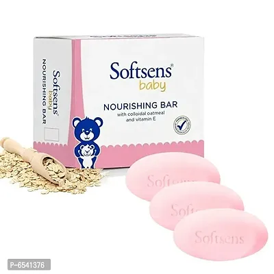 Softsens baby NOURISHING BAR SOAP (100g*3)-thumb0