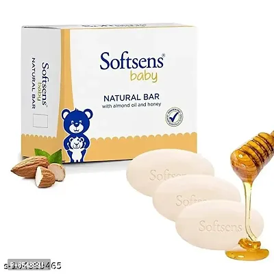 Softsens baby NATURAL BAR SOAP (100g*3)-thumb0