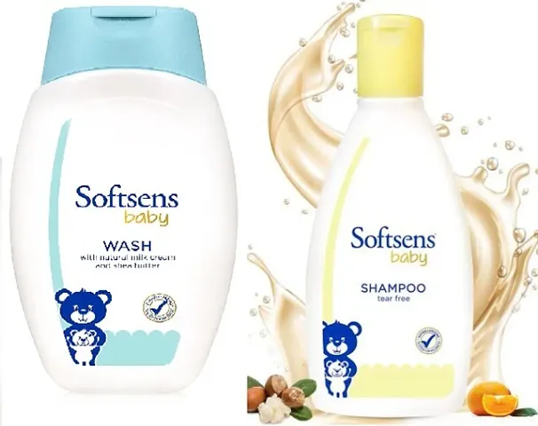 Softsens Baby Wash and Lotion and Shampoo