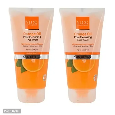 VLCC NATURAL SCIENCES ORANGE FACEWASH (150ml*2)