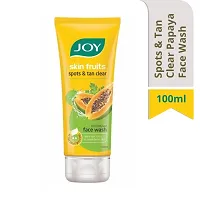 JOY Skin Fruits Spots amp; Tan Clear Papaya Face Wash (100ml*2)-thumb1