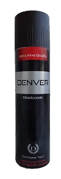 Denver Black Code Talc Powder 100g-thumb1