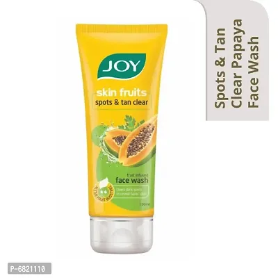 JOY Skin Fruits Spots amp; Tan Clear Papaya Face Wash (100ml*3)-thumb2