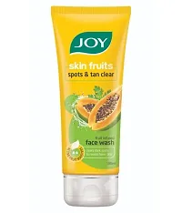 JOY Skin Fruits Spots amp; Tan Clear Papaya Face Wash (100ml*4)-thumb3