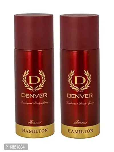 DENVER Honour HAMILTON Deodorant Body Spray (50ml*2)