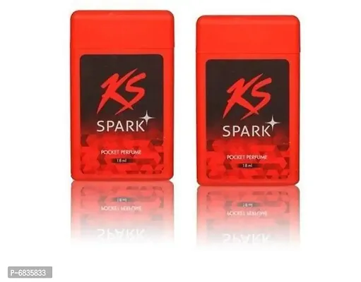 KS SPARK POCKET PERFUME For Men  Women (18ml*2)