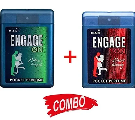 Buy ENGAGE POCKET PERFUME FOR MAN 1 Citrus Fresh 1 Classic Woody