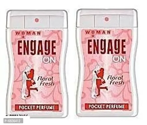 ENGAGE POCKET PERFUME FOR WOMAN Floral Fresh (17ml*2) Combo Pack-thumb0