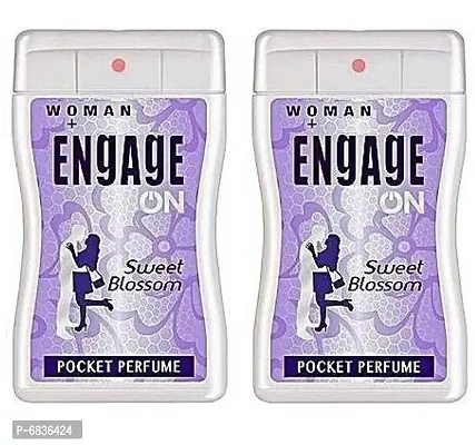 ENGAGE POCKET PERFUME FOR WOMAN Sweet Blossom (17ml*2) Combo Pack-thumb0