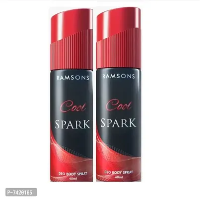 Ramsons Cool Spark Deodorant Spray (40ml*2)