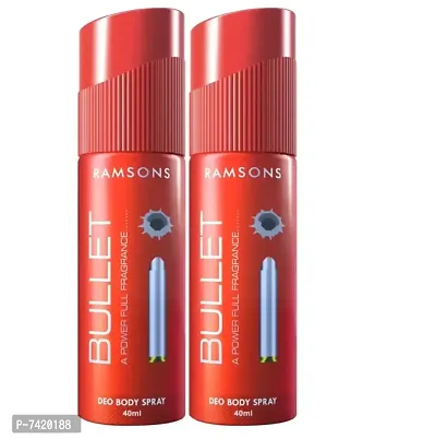 Ramsons BULLET Deodorant Spray (40ml*2)