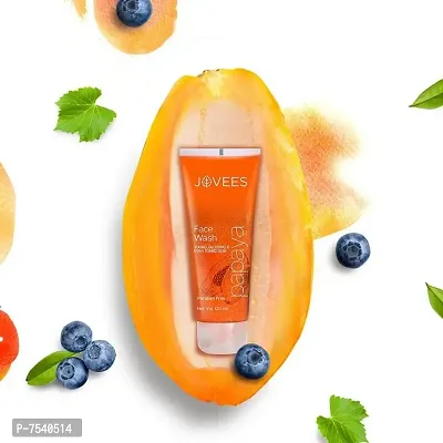 JOVEES Papaya Face Wash 120ml Young, Glowing  Even Toned Skin-thumb4